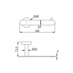 Móc giấy vệ sinh BAO M7-703