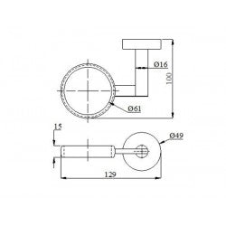 Kệ đựng xà phòng BAO M7-706