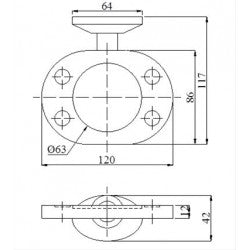 Kệ đựng xà phòng BAO M3-3006