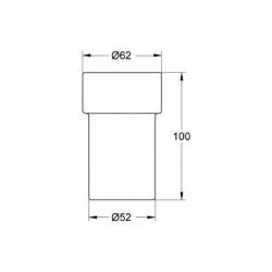Ly thủy tinh Grohe 40254000