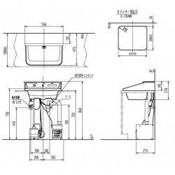Chậu rửa Inax JET BOWL L-C11A3-AS