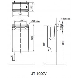 Máy sấy tay Inax JT-1000