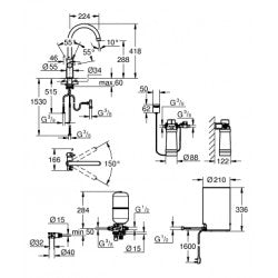 Vòi bếp cao cấp 30058001