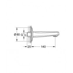 Vòi bồn tắm Grohe 13255000