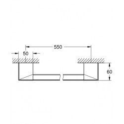 Thanh treo khăn tắm Grohe 40807000