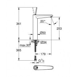Vòi chậu Grohe 23428LS0