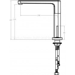 Vòi chậu nóng lạnh American Standard A-1375